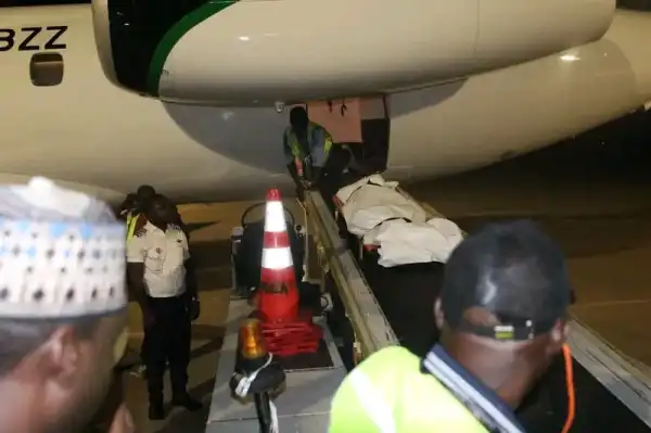 Fintiri receives Bamanga Tukur’s remains in Yola