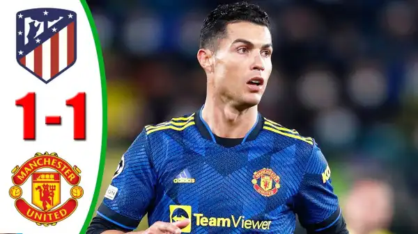 Manchester United vs Atletico Madrid 1 − 1 (Champions League 2022 Goals & Highlights)