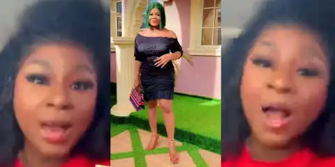 “If you vex me, I will slap you” Drama as Destiny Etiko calls out colleague, Ruby Ojiakor over N700k debt (Video)