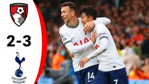 Bournemouth vs Tottenham 2 - 3 (Premier League 2022 Goals & Highlights)