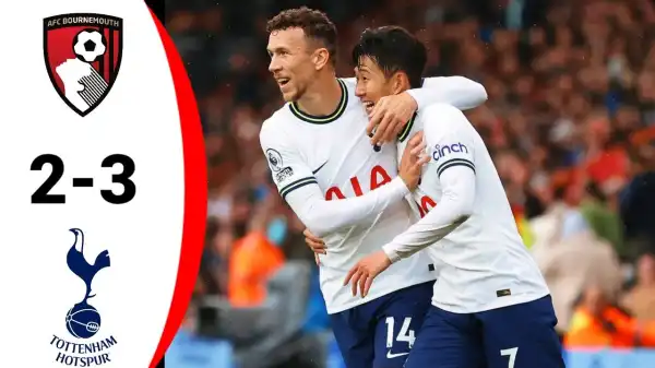Bournemouth vs Tottenham 2 - 3 (Premier League 2022 Goals & Highlights)