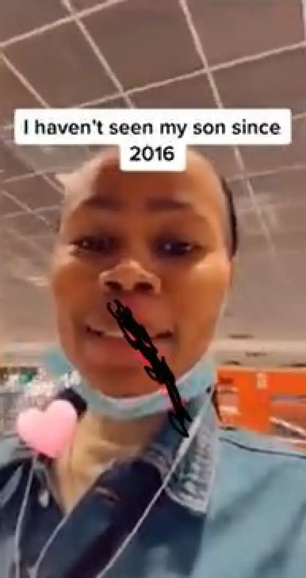 The Heartwarming Moment A Young Nigerian Mum Reunited With Her Son In France After Six years (Video)