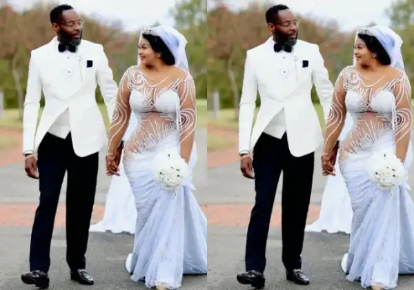 “My First and Last Wedding” – Excited Omoborty Reveals as She Legally Weds Partner