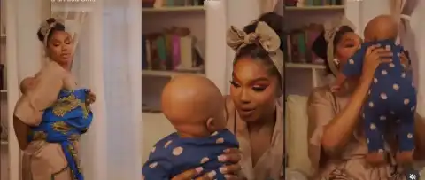 “I Had To Pause Everything”- Sharon Ooja Shares Heartwarming Moment With Son