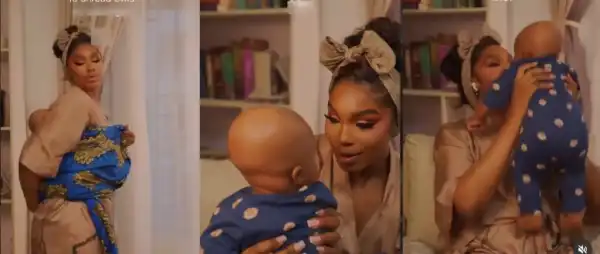 “I Had To Pause Everything”- Sharon Ooja Shares Heartwarming Moment With Son