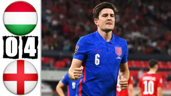 Hungary vs England 0 - 4 (2022 World Cup Qualifiers Goals & Highlights)
