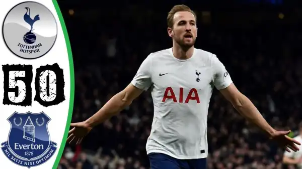Tottenham vs Everton 5 − 0 (Premier League 2022 Goals & Highlights)