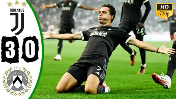 Udinese vs Juventus 0 - 3 (Serie A Goals & Highlights)