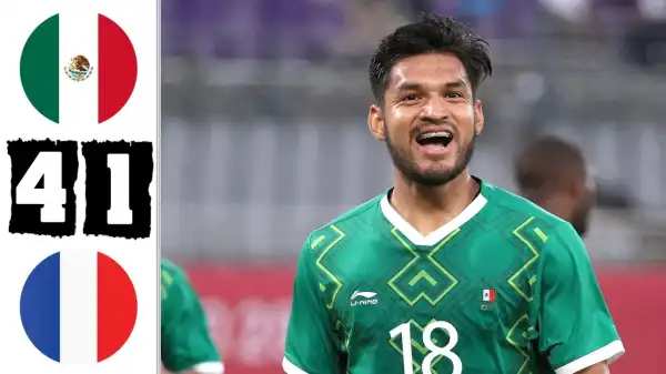 Mexico vs France 4 - 1 (Olympic 2021 Goals & Highlights)