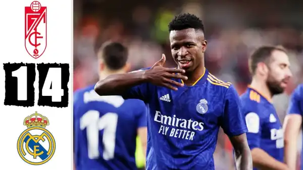 Granada vs Real Madrid 1 - 4  (LaLiga 2021 Goals & Highlights)