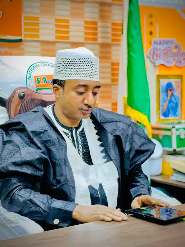 Gaban speaks after suspension as SDP Chairman