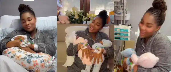 “After Years Of Waiting”- Skincare Entrepreneur Jenny’s Glow Becomes A Mom Of Twins