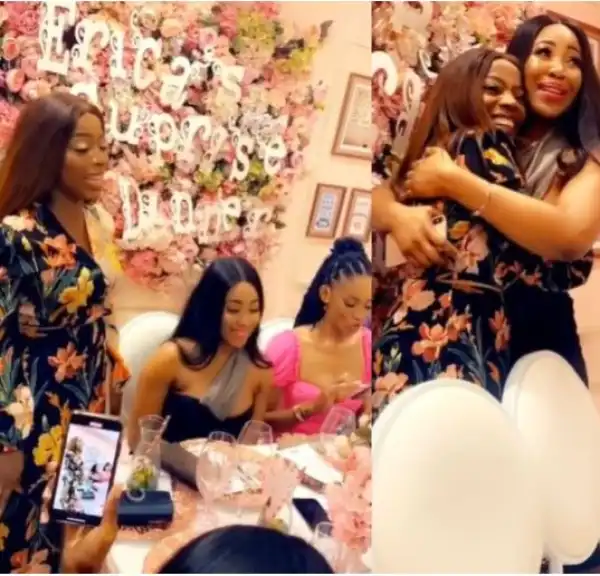 Photos From Erica’s Surprise Dinner Hosted By Her Friends In Lagos