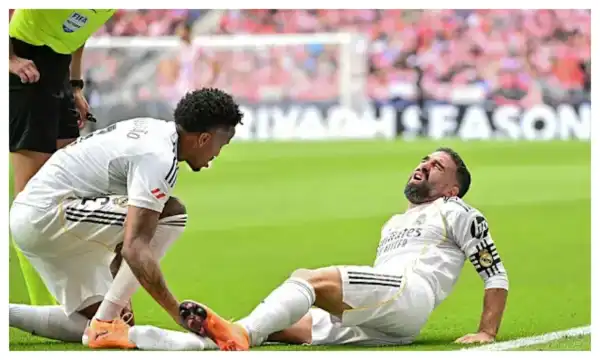 UCL: Real Madrid suffer fresh injury blow ahead Liverpool clash