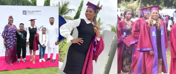 Warri Pikin Celebrates Daughter Stella on Her Matriculation Day