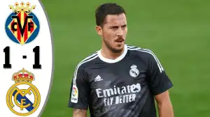 Villarreal vs Real Madrid 1 - 1 (LA Liga Goals & Highlights)