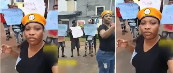 Actress Doris Ogala Joins Protest Over Insecurity, Demands Action on Oyo Schoolchildren Abduction