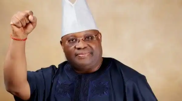 Ademola Adeleke Dances Inside Church To Celebrate Election Victory