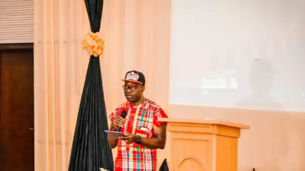 Vote only APGA or you’ll get nothing from me – Soludo warns Anambra electorate