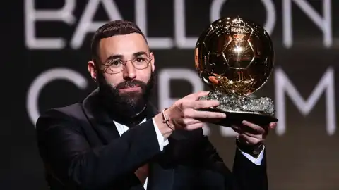 Karim Benzema wins 2022 Ballon d'Or