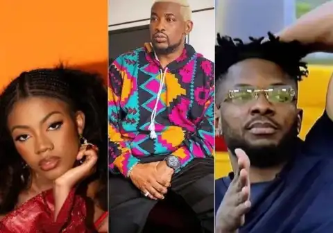 Shut Up - BBNaija's Angel Slams OAP Dotun After He Criticised Her For Mentioning All She Did For Cross On Live TV