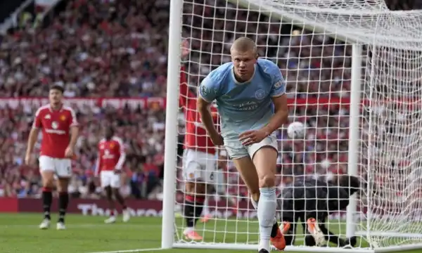 EPL: Referees who awarded Haaland’s goal in Manchester derby suspended