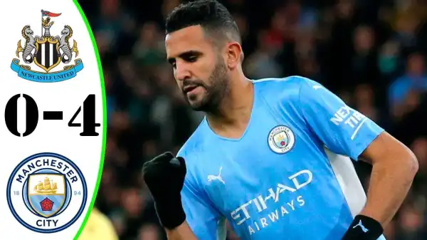 Newcastle vs Manchester City 0 − 4  (Premier League 2021 Goals & Highlights)