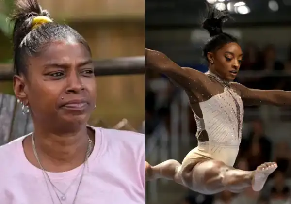 Simone Biles’ biological mother begs forgiveness for abandoning Olympian amid struggles with addiction