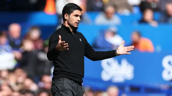 EPL: I am disappointed – Arteta fumes after Arsenal’s 2-2 draw with Crystal Palace