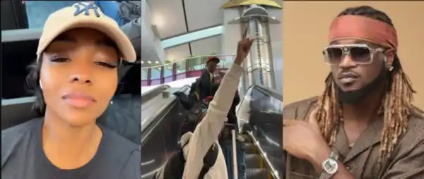 Fans Excited As Anita Okoye Arrives In Lagos With Children After Years Abroad