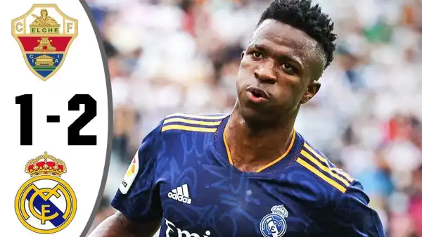 Elche vs Real Madrid 1 - 2 (LaLiga 2021 Goals & Highlights)