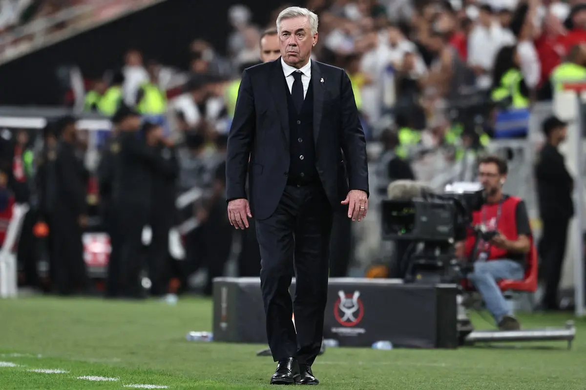 Champions League: Angry Ancelotti removes Vinicius as Real Madrid’s penalty talker