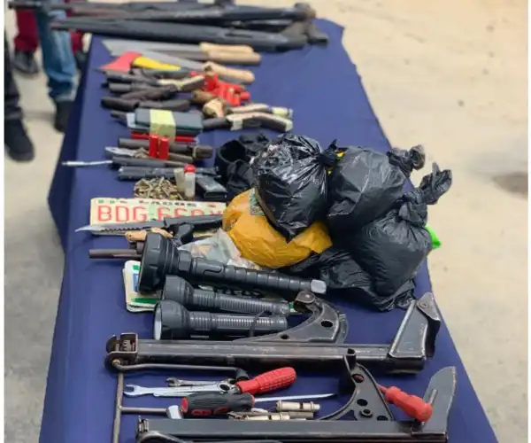 Police arrest 47 suspects, seize guns, cars, others in Lagos