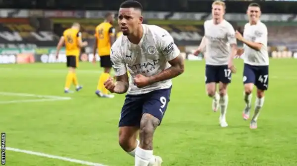 Man City Striker Gabriel Jesus Ruled Out For Atleast 3 Weeks (See Details)