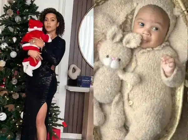 It Can Only Be God – Maria Chike Unveils Son’s Face While Celebrating Christmas (Photo)