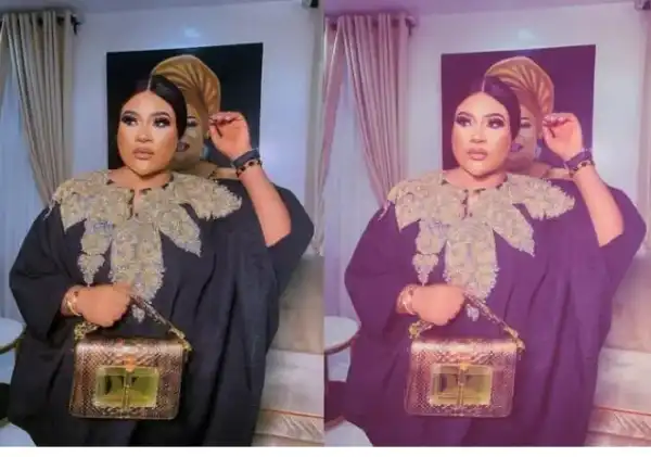 Actress Nkechi Blessing Mocks New Naira Notes In New Picture