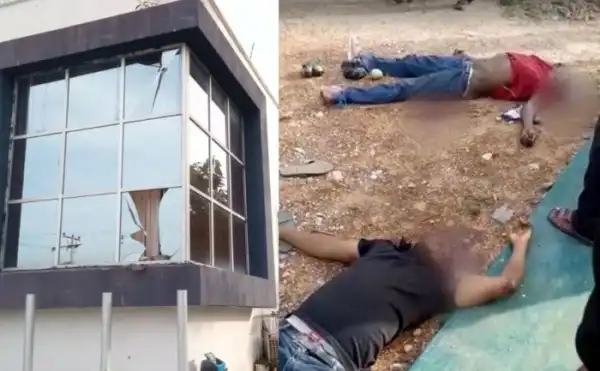 Many Feared Dead As Robbers Attack Bank And Police Station In Kogi State (Graphic Photos)