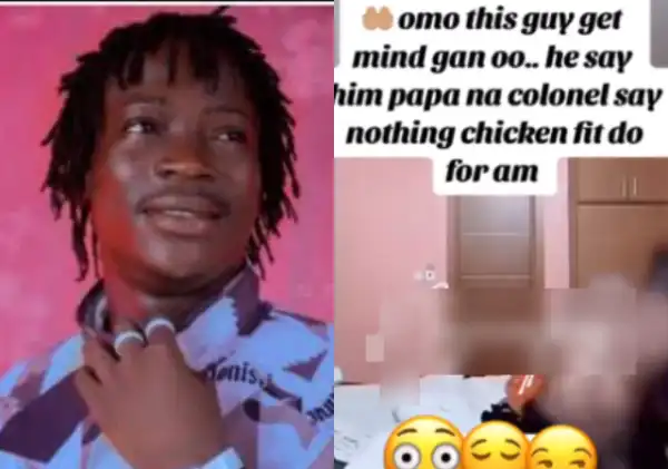 “Omo I pity chicken sha” – DJ Chicken gets beaten on Livestream by his apprentice video goes viral