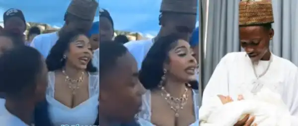 Zinoleesky’s Baby Mama Captures Fans’ Attention In Viral Naming Ceremony Videos