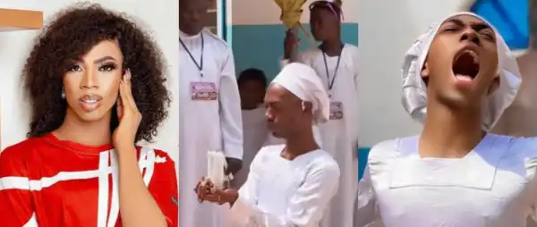 Celestial Church Leaders Slam Viral Video Of James Brown Wearing Female Sutana During Prayer