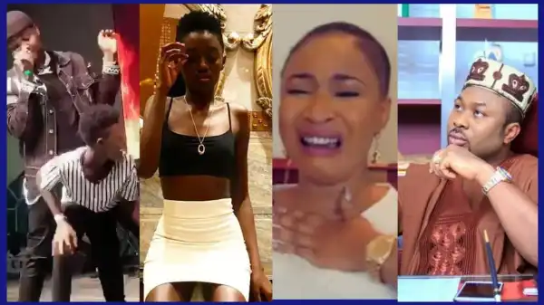Kizz Daniel caught grinding Lady | Tonto Dikeh Sued for ... (Video News)