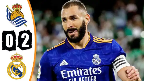 Real Sociedad vs Real Madrid 0 - 2 (LaLiga 2021 Goals & Highlights)
