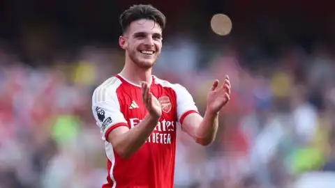 UCL: Declan Rice names two Arsenal players who really want to win trophy
