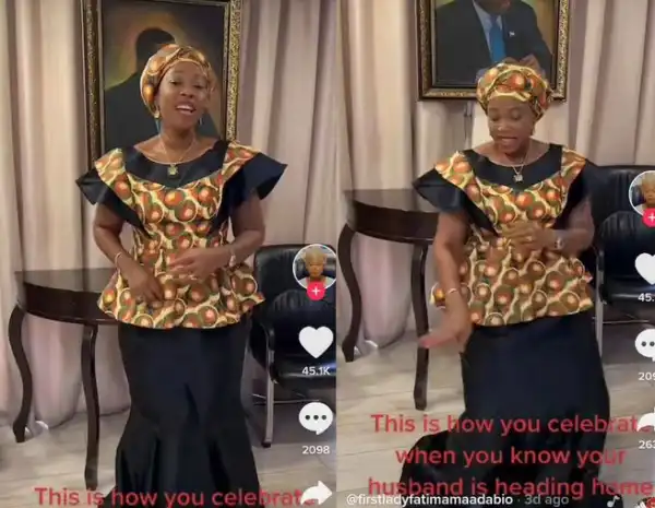 Kizz Daniel Reacts As Sierra Leone First Lady Joins The 