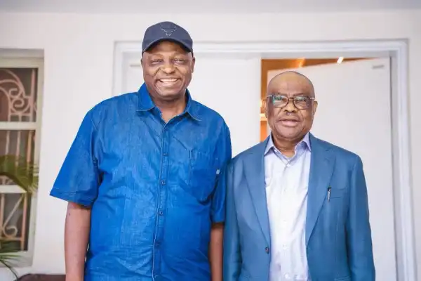 Wike visits APC national chairman as Fubara’s fate hangs