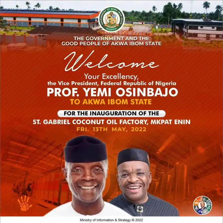 Akwa Ibom Coconut Oil Factory To Commence Operation Tomorrow (Pictures)