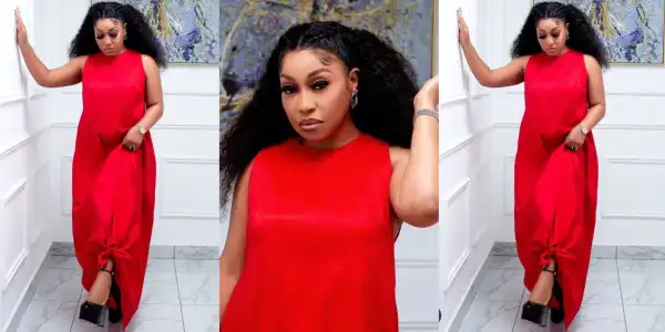 Congratulations pour in as fans spot Rita Dominic’s baby bump in new photos