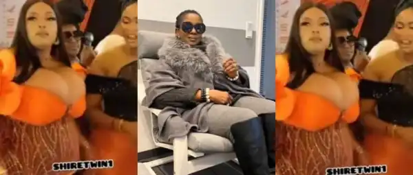 Rita Edochie Reacts to Controversial Outfit Worn by Guest at Ruby Ojiakor’s Wedding