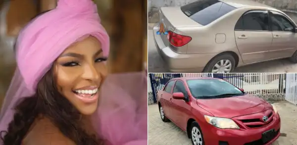 BBNaija Housemate, Wathoni Buys Two Cars For Her Parents (Photos)