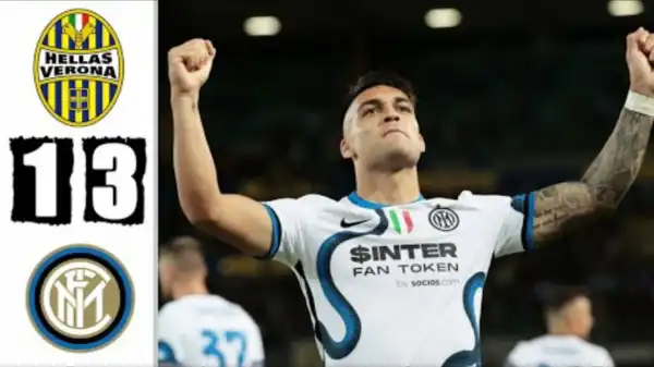 Hellas Verona vs Inter Milan 1 - 3 (Serie A 2021 Goals & Highlights)